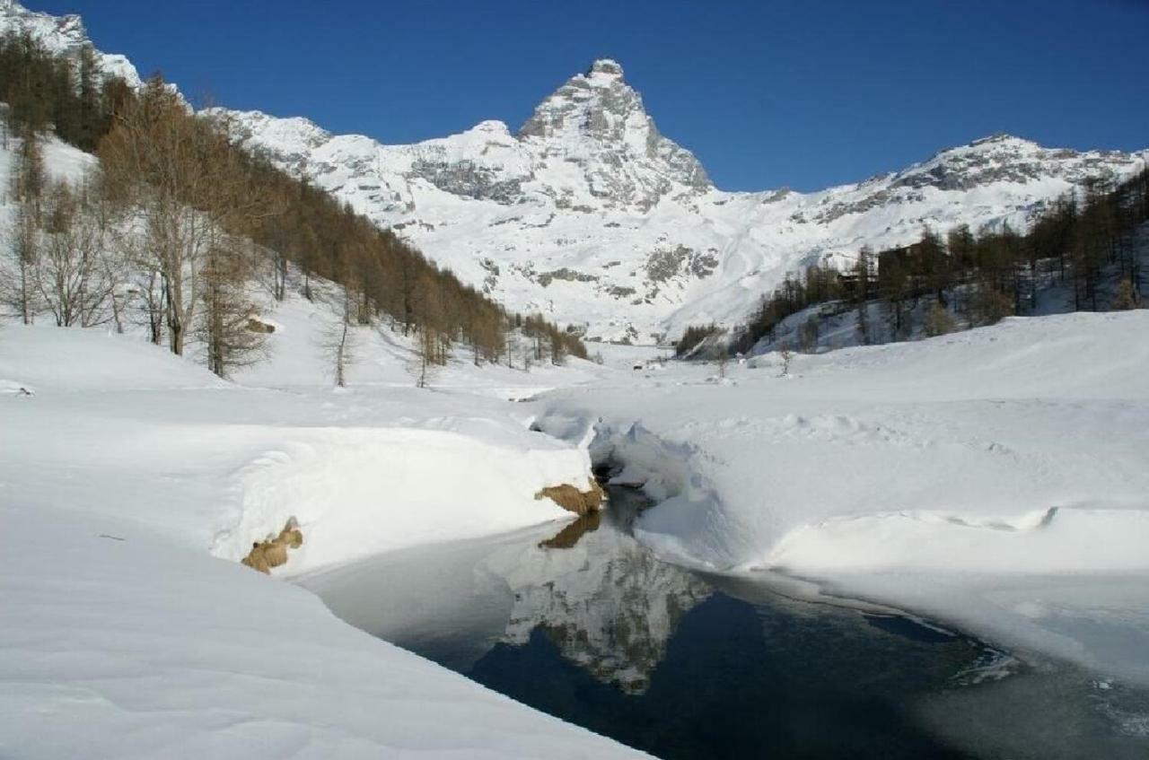 Cervinia Ski In Ski Out - Studio On The Slopes ブレウイル・チェルヴィナイア エクステリア 写真